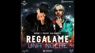 Rauw Alejandro Ft Wisin - Una Noche (Video Lyric Oficial) Letra