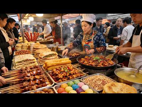 What's Inside Beijing's Shahe Market? Traditional Chinese Street Food Flavors and Rural Life Blend