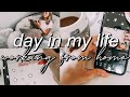 PRODUCTIVE DAY IN MY LIFE as a work from home marketing intern + youtuber | zoom calls, Feat, + more