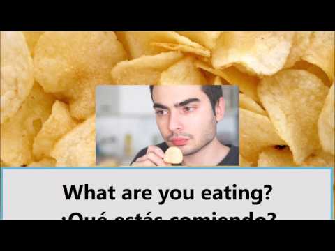 English Lesson for Spanish Speakers - Junk Food - Empty Calories