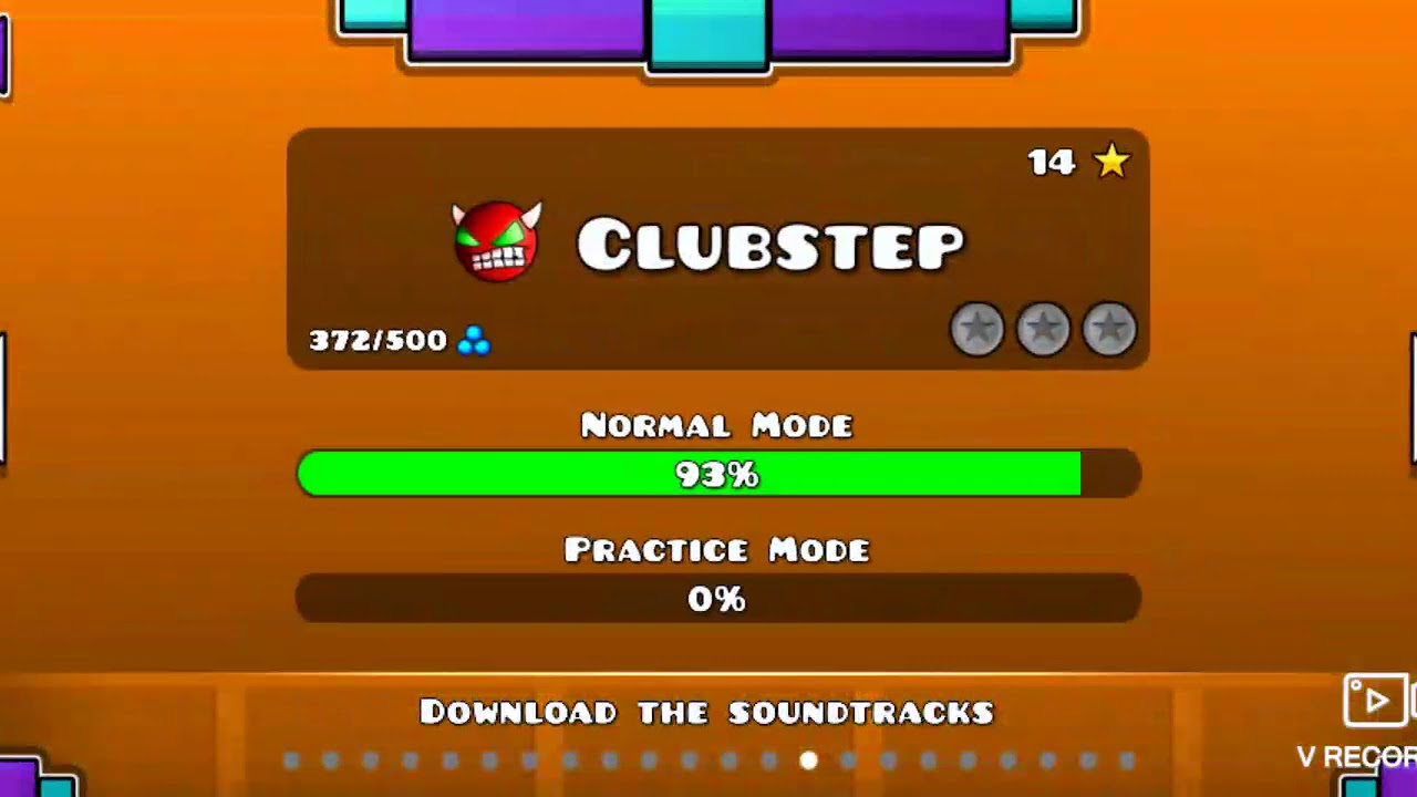 Geometry Dash Clubstep 92% - YouTube