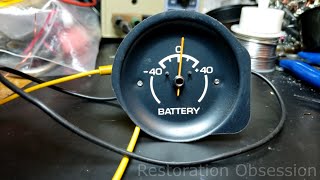 C3 Corvette Battery Meter (ammeter) Repair