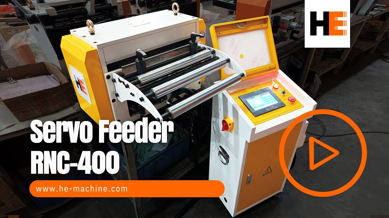 HE MACHINE's Servo Feeder in Operation Test Stable and Precise Feeding ...