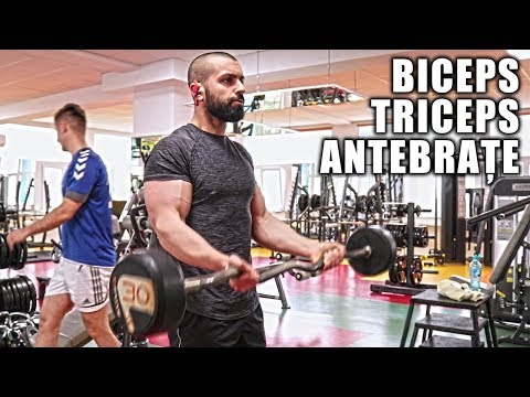 Video: Cum Se Antrenează Bicepsul și Tricepsul