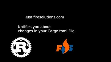 Rust Cargo.toml analyzer