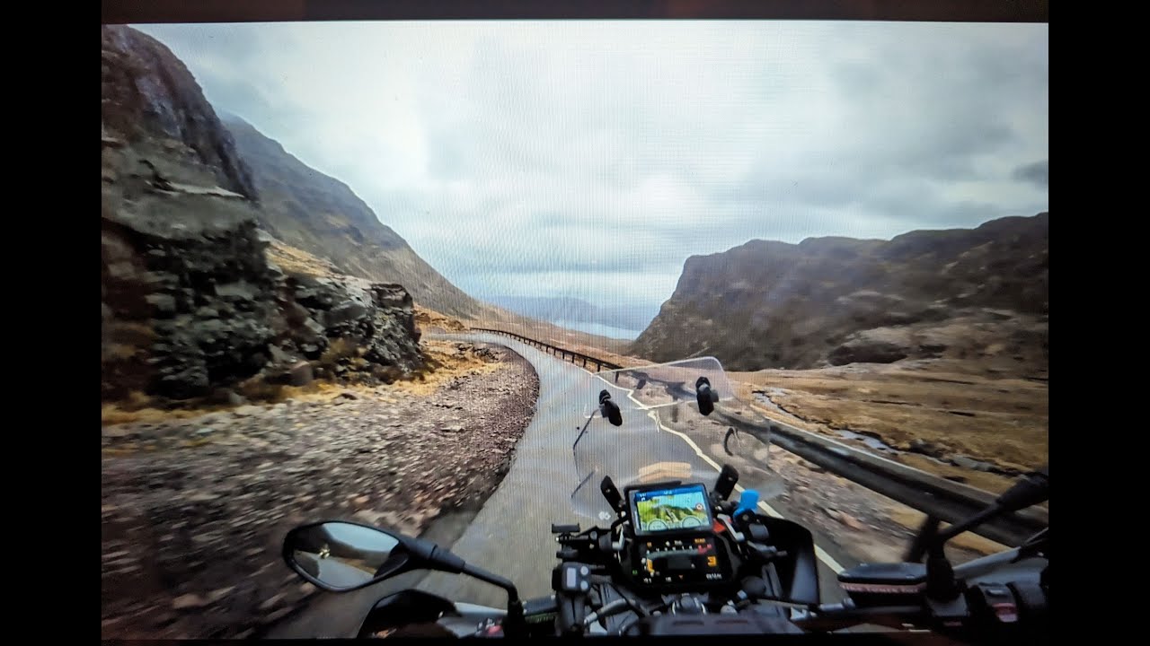 BMW R1250GS Scotland Day 4, Apple Cross Pass & West Coast
