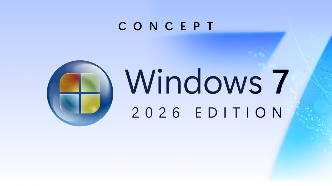 Introducing Windows 7 – 2026 Edition (Concept) - YouTube