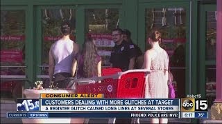 Customers dealing with Target glitches