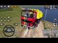 12×12 WHEELS BHARAT BENZ TRUCK EXTREMELY OFF-ROAD | BUSSID