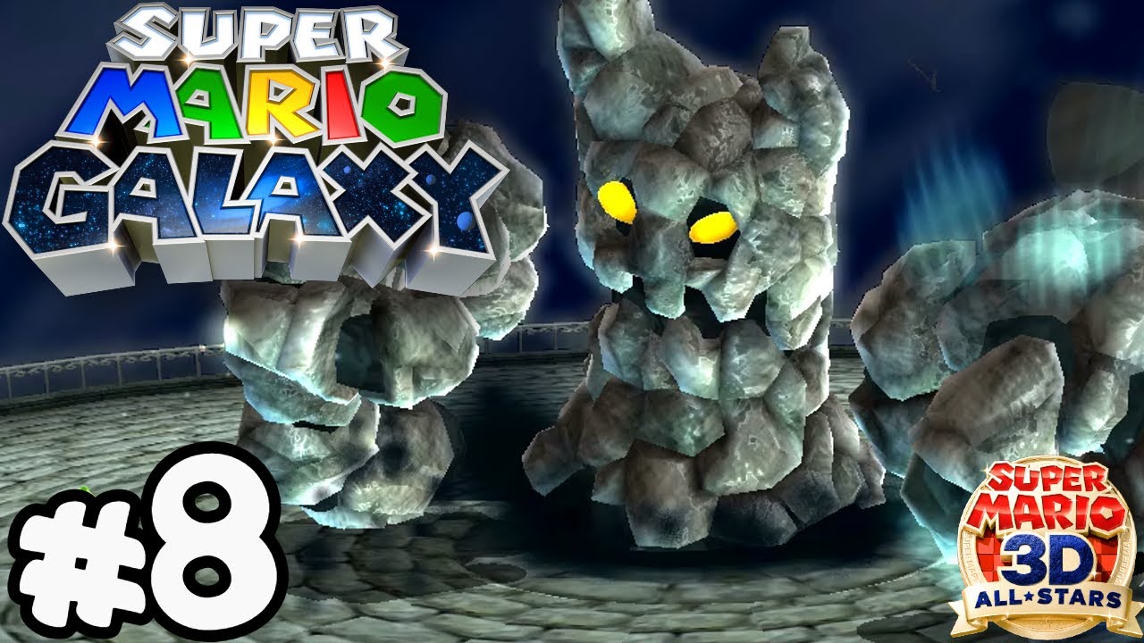 BEWARE of Bouldergeist!! Super Mario Galaxy Gameplay Part 8 (Super ...