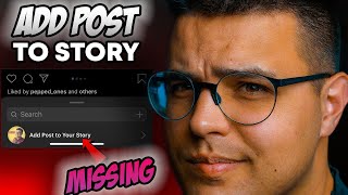 Add Post To Your Story NOT WORKING ✅ How To Fix Add Post To Your Story Instagram