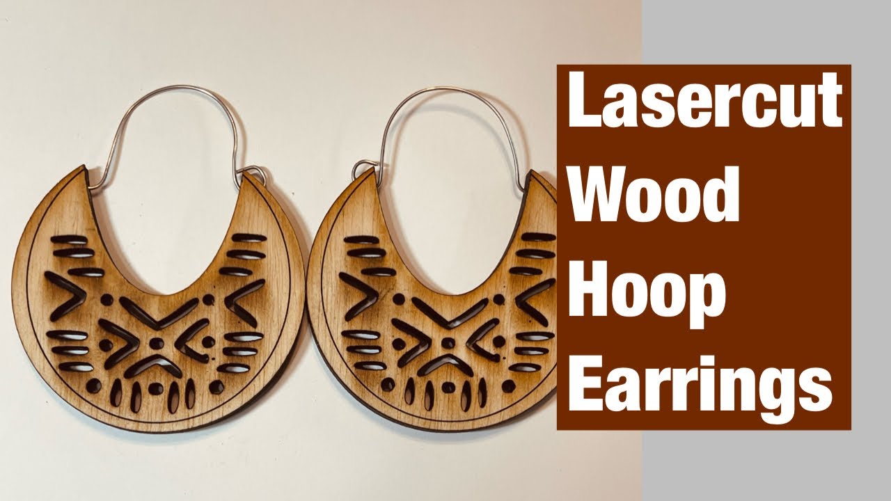 40MM Laser Cut Silver Hoop Earrings | Icing US