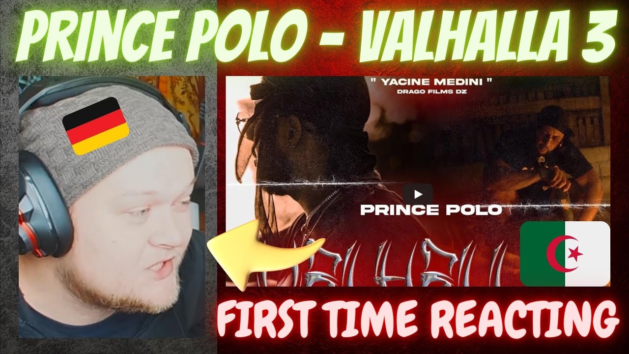 Prince Polo Rapper VIDEO EDITING ON ANOTHER LEVEL | 🇩🇿 Prince Polo - Valhalla 3 | GERMAN ...