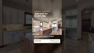 Just Sold for $1,907,000 on Lake Livingston · 20433 Doral Dr, Waterwood