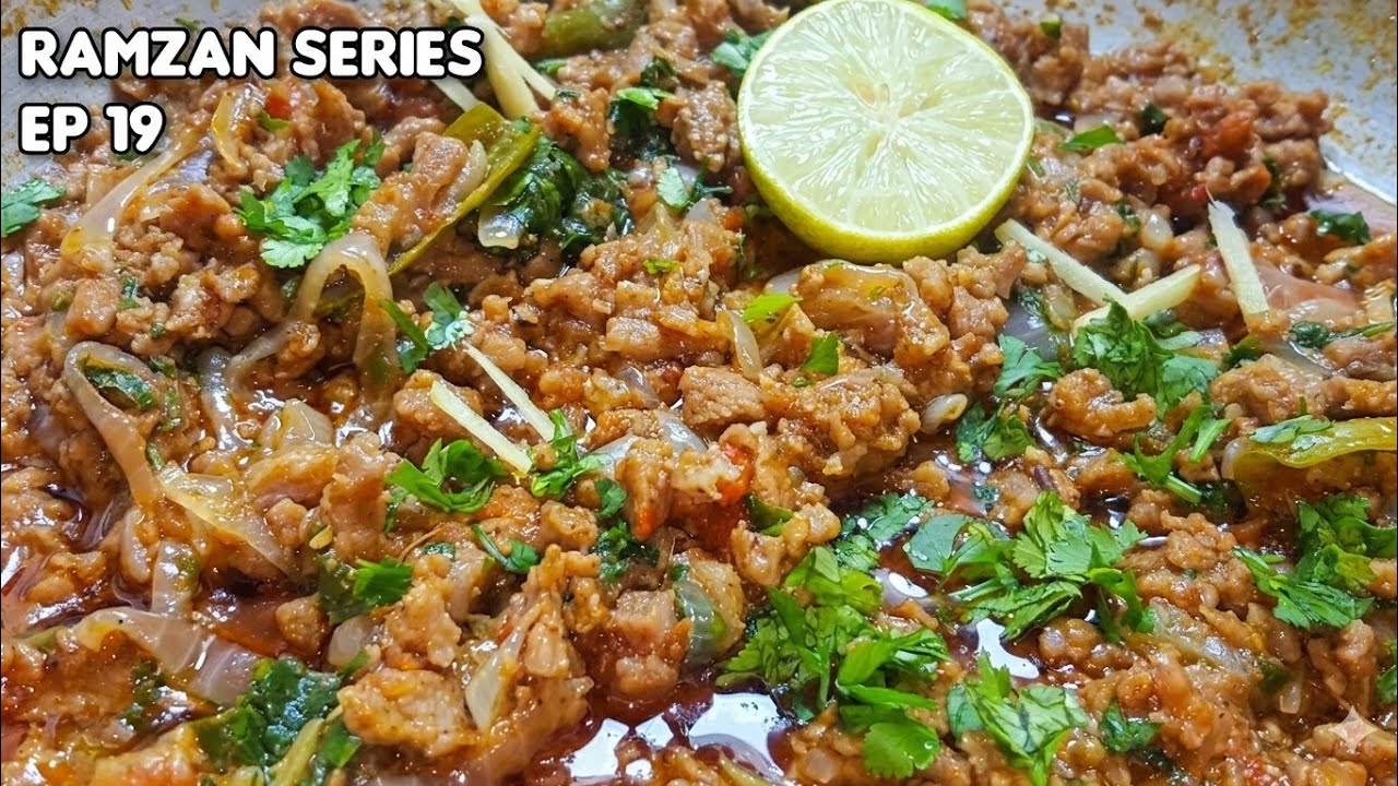 Pyaz Keema Itna Mazedar Ki Maza Aa Jae | Khade Masalo Ka Keema Stew Keema Recipe Ramzan Series Ep 19