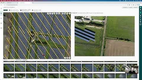 How to perform Solar Park Inspections with Drones? | Drone Mapping | Hammer Missions