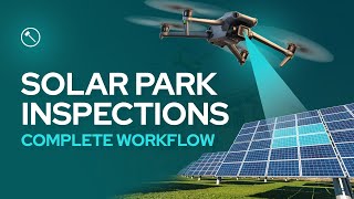 How to perform Solar Park Inspections with Drones? | Drone Mapping | Hammer Missions