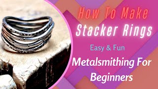 How to make Stacker Rings & more… |Using the PepeTools Superior Ring Bender| Beginners Project