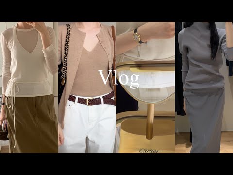 Vlog 직장인 브이로그 | 까르띠에 시계 사려고 하는뎁쇼.. | 팬더 베누아 | 마시모두띠 신상 | 르917 | 얼바닉30 | 페블엠 | 출근룩 데이트룩 thumbnail