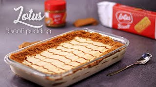 Lotus Biscoff Pudding | Biscuit Pudding | Eid Special Pudding Recipe #lotusbiscoffpudding 2021