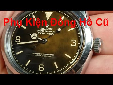 Video Phụ kiện đồng hồ chính hãng Rolex, Omega, Hublot, Đồng... - youtube