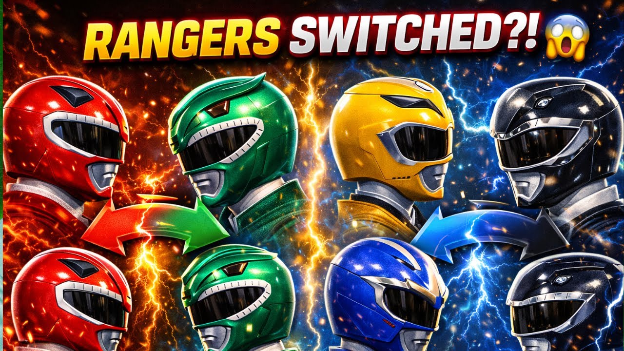 Power Ranger Merged Ranger Swap That Changed Power Rangers FOREVER 😱 | GridToons - YouTube