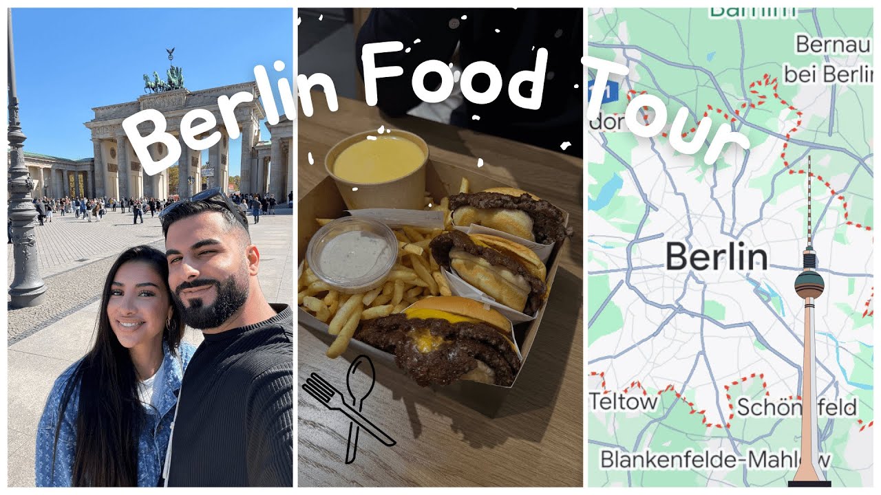 Unser erstes Video! Berlin Food Tour | Dilber & Deniz