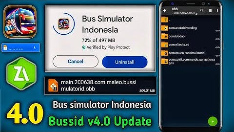 Big Update OBB v4.0 Bussid Problem solved 😰 |Bus simulator Indonesia