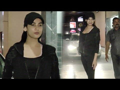 Sonal Chauhan Spotted Outside Her Gym After Workout