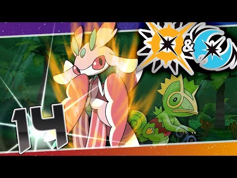 Video: Pokemon Ultra Sun Og Ultra Moon - Rute 8, Lush Jungle, Captain Mallow's Trial, Totem Lurantis Og Grassium Z