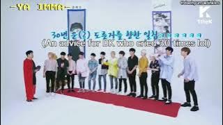 Seventeen - B.A.P Daehyun “stop crying” incident XD mgl sub