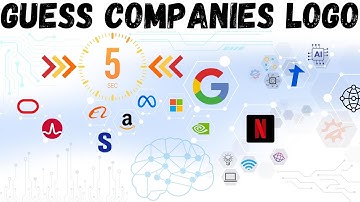 Guess Top 20 Technology Companies Logos in 5 sec