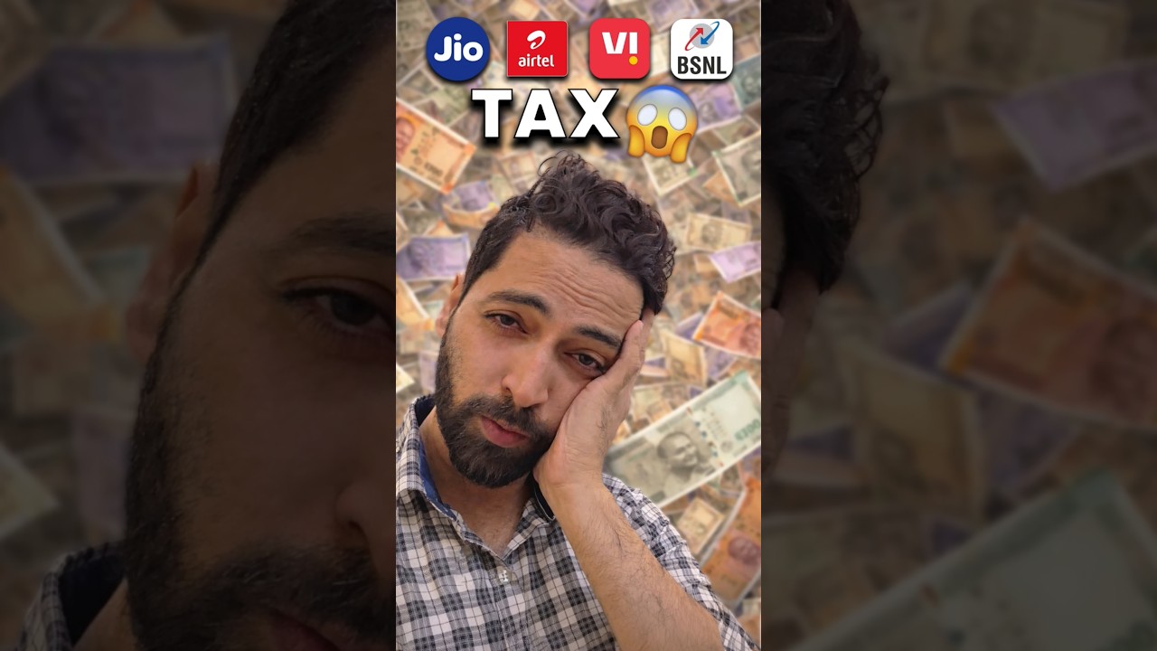Jio-Airtel-Vi-BSNL : New Recharge Tax😭 #shorts