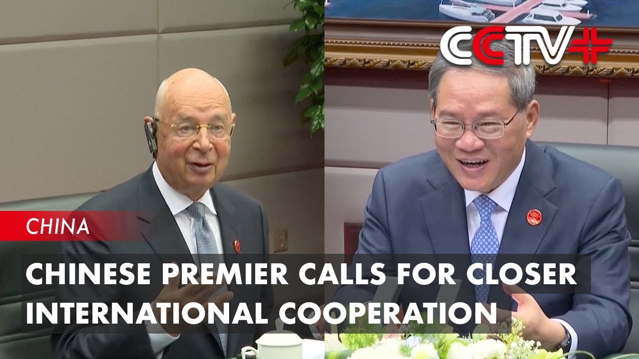 Chinese Premier Calls for Closer International Cooperation - YouTube