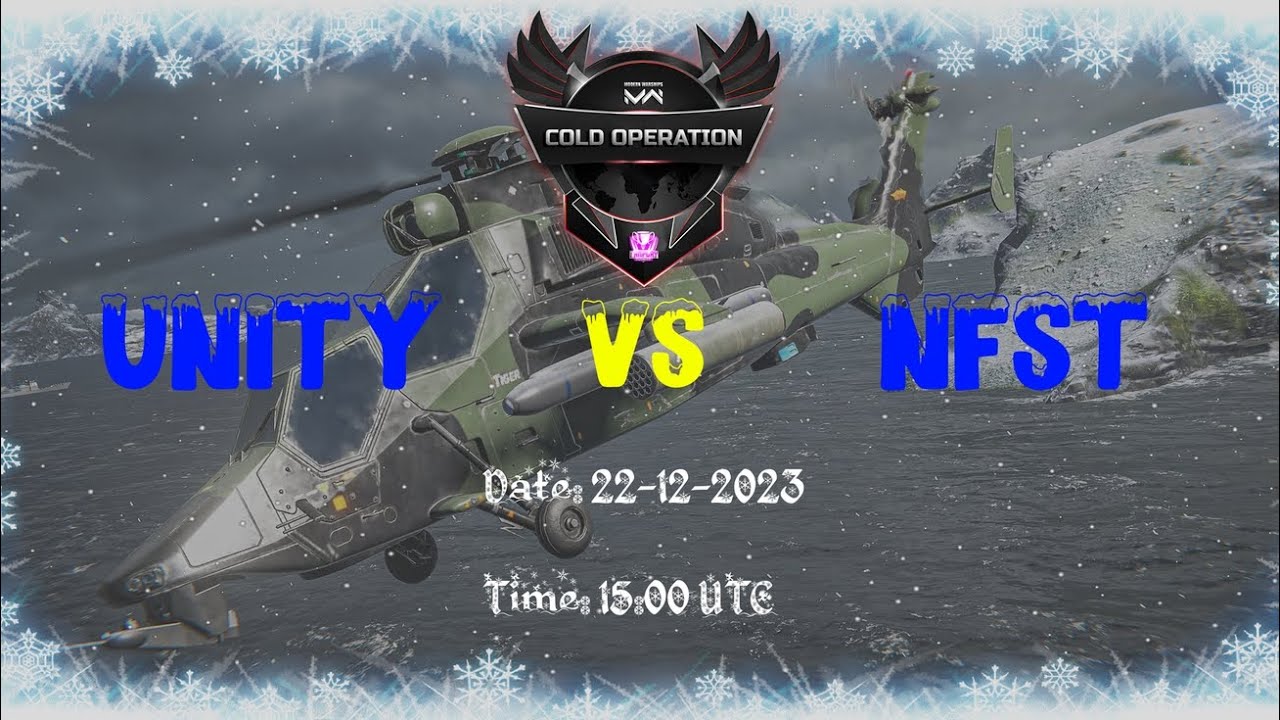COLD OPERATION (R1)  UNITY vs NFST