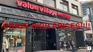 Vancouver Value Village boutique The millionaires thrift store