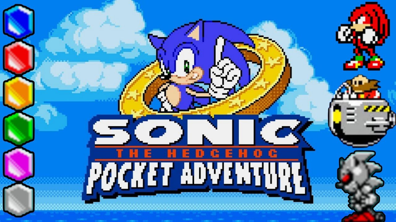 Sonic the Hedgehog Pocket Adventure - All Chaos Emeralds, No Deaths, Extra Zone (1080p/60FPS)