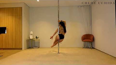 21. How to Seated Swan / Sit Variation - Beginner Pole Dancing Trick Tutorial Series