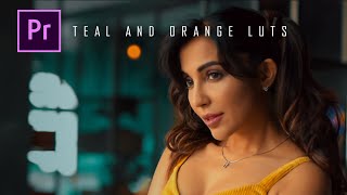 Free Teal and Orange Luts -  Colour Grade Premier Pro
