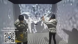 Famous Somatosensory flowing water interactive wall,Interactive Virtual Water Wall, Profile