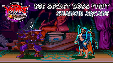 [PS2] Vampire: Darkstalkers Collection: Shadow vs Dee in Vampire Savior 2