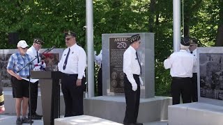 Ada Township dedicates new veterans memorial on Memorial Day