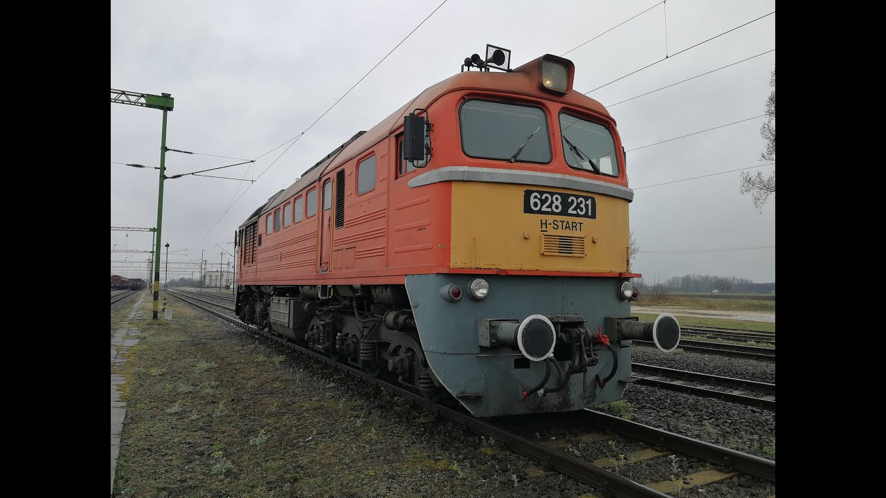 M62 231 2200 tonnás gabonavonattal / Mélykút - Bácsbokod-Bácsborsód