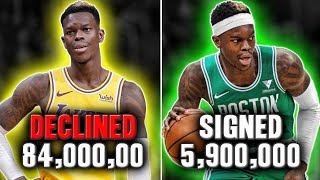 NBA Players That Declined Huge Contracts And Regretted It