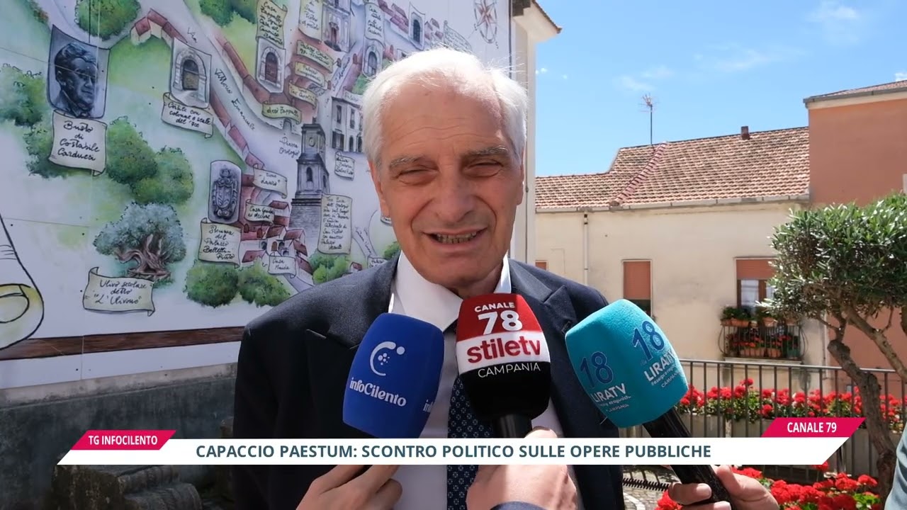Capaccio Paestum: scontro politico sulle opere pubbliche