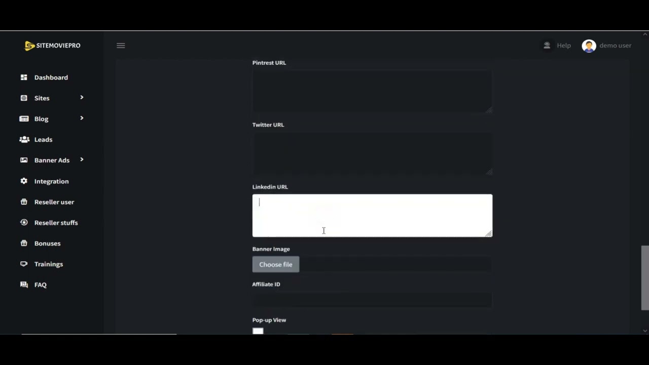 Sitemoviepro demo