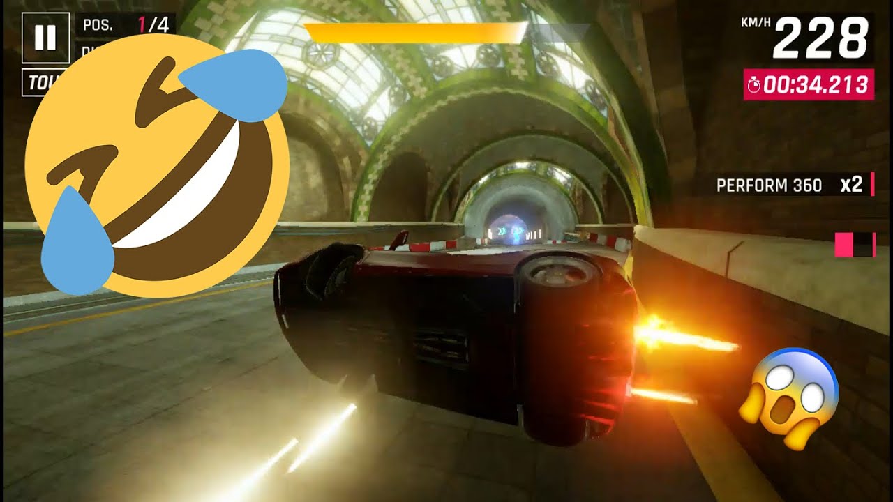 Asphalt 9 Funny Moments and Stunts #01