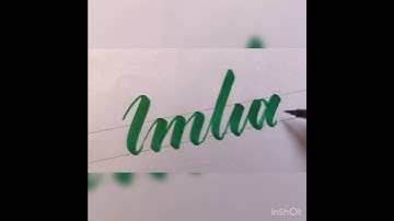 Imtiaz name calligraphy comment ur name subscribe @immutallyartandcalligraphy3170