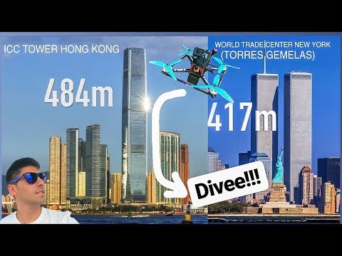 DIVE al 10º edificio MÁS ALTO DEL MUNDO (FPV Drone 4K)