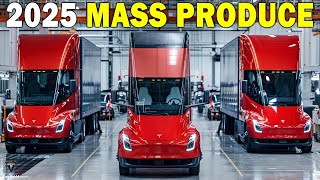 Elon Musk Revealed Big Upgrade 2025 Tesla Semi: Production, Price and 3 Hidden Specs!